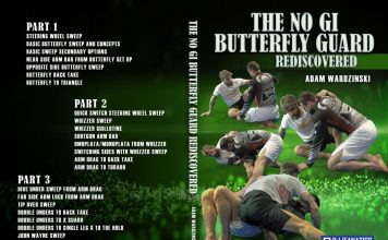 No-Gi Butterfly Guard Rediscovered Is an Adam Wardzinski BJJ DVD that will change your guard game forever