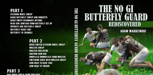 No-Gi Butterfly Guard Rediscovered Is an Adam Wardzinski BJJ DVD that will change your guard game forever