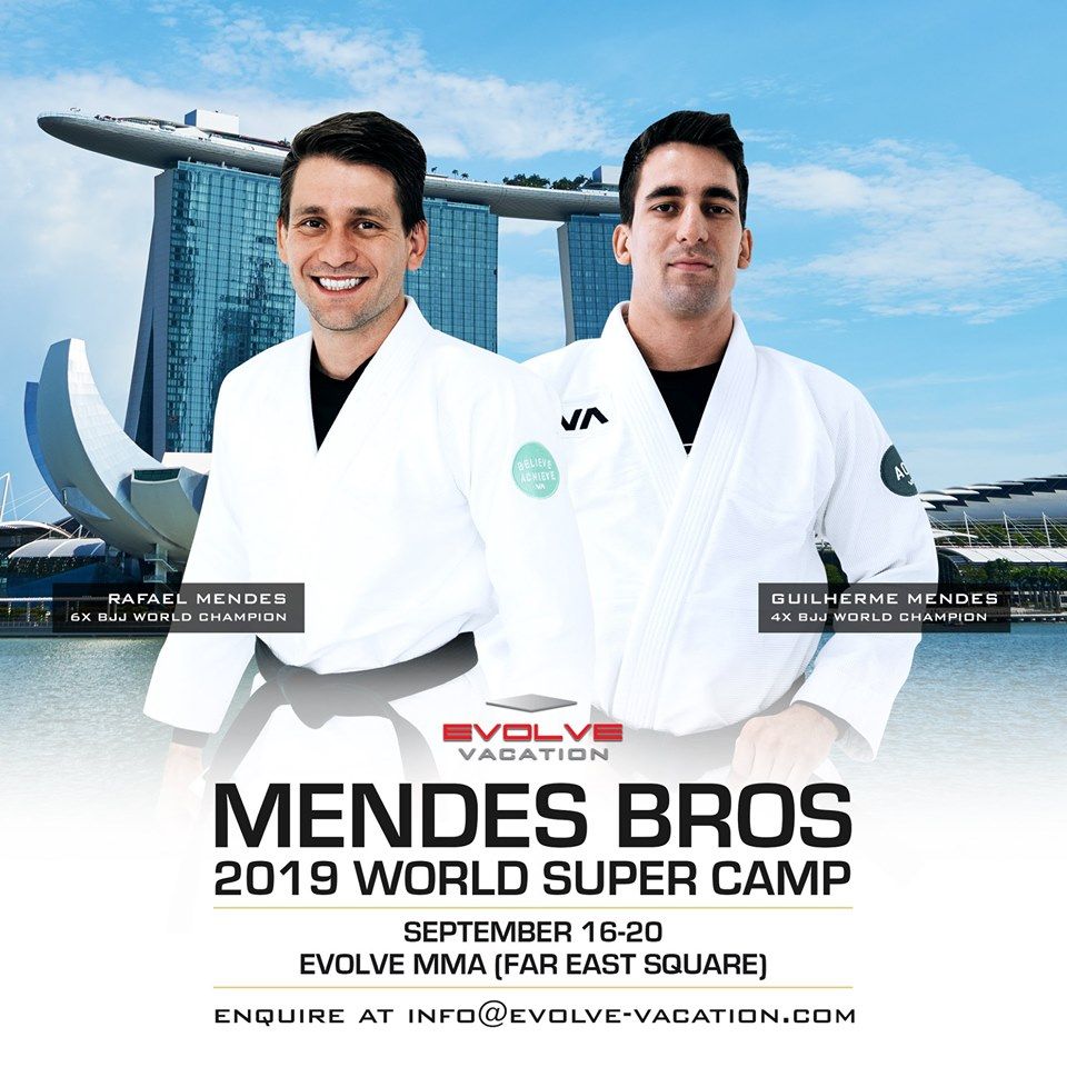 Mendes Bros Super Camp 2019 in SIngapore poster