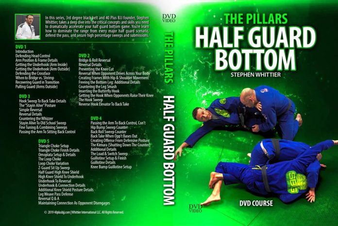 Stephen Whittier Pillars: Half Guard Bottom DVD Review