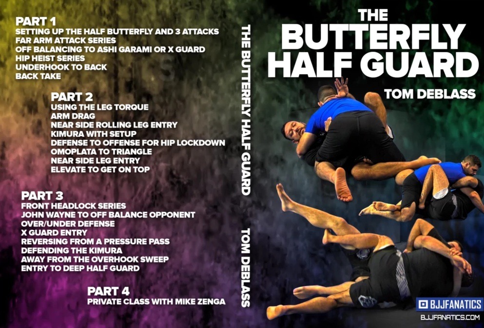 Best BJJ Half guard instructionals Butterfly Half