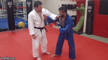Scissor Takedown Kani Basami For Judo
