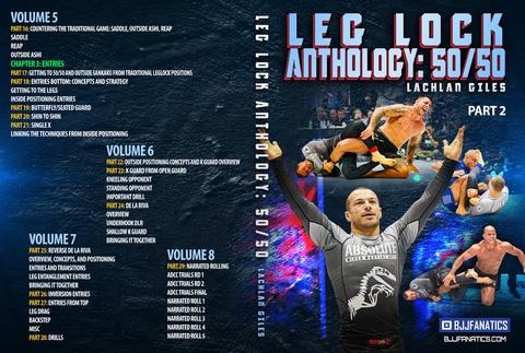 Leg Lock Anthology 50/50 Lachlan Giles Leglocks DVD: