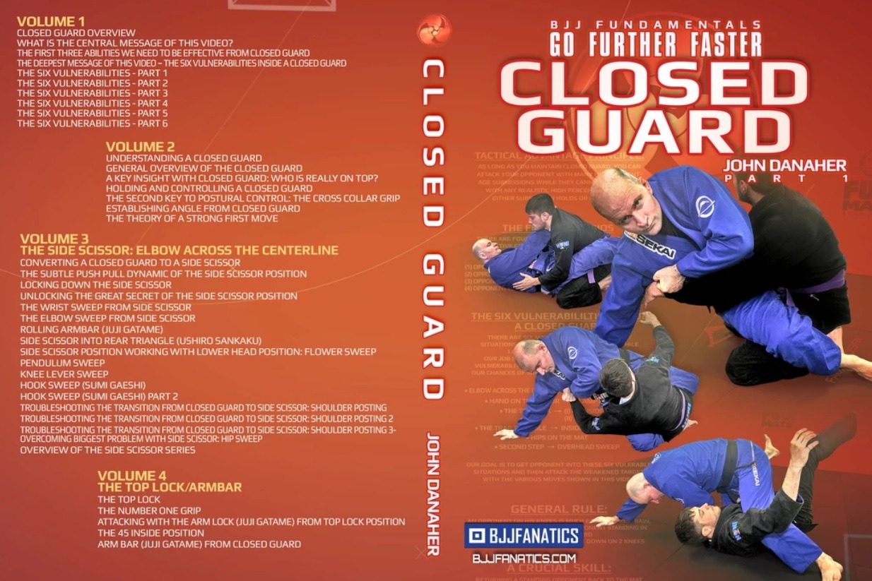 NEW! John Danaher Closed Guard DVD Go Further Faster Review - BJJ World