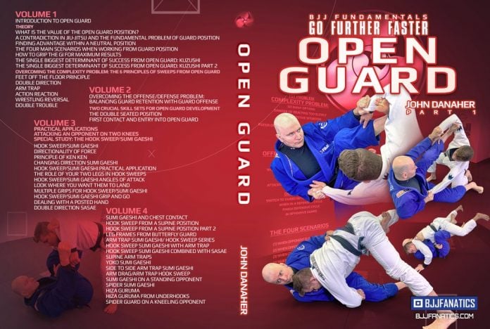 Danaher Open Guard BJJ Fundamentals DVD Review Cover