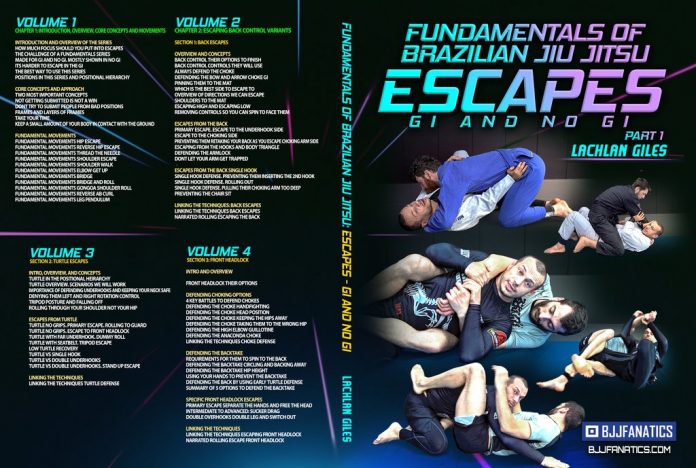 Lachlan Giles DVD Review: Fundamentals Of BJJ Escapes Gi And No-Gi 