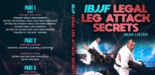 Dean Lister DVD Review: IBJJF Legal Leg Attack Secrets Cover