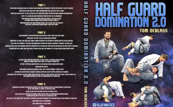 Tom DeBlass Instructional DVD Review: Half Guard Domination 2.0 Cover