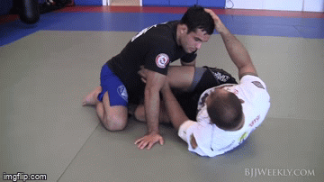 inverted armbar from half guard