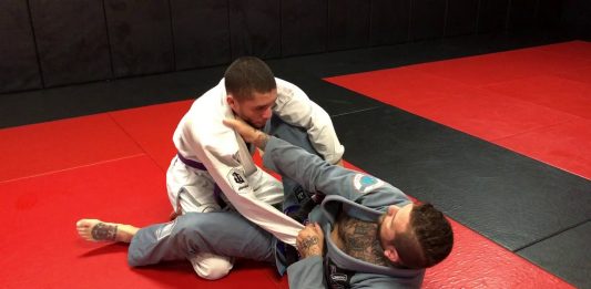 BJJ Scissor Sweep Attack Defense Cover