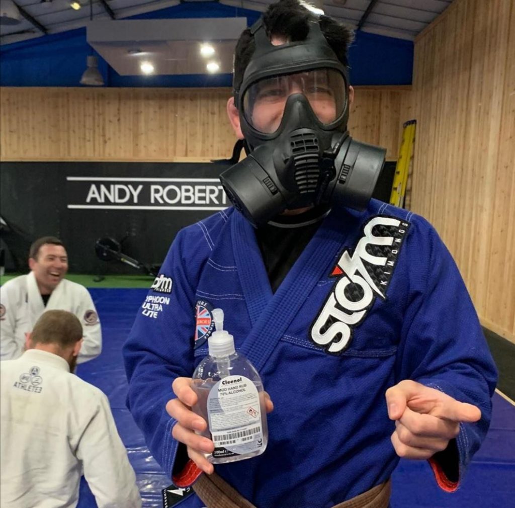 Intro to BJJ fo nrew students during the pandemic