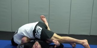 Shaolin Sweep From half guard Cover
