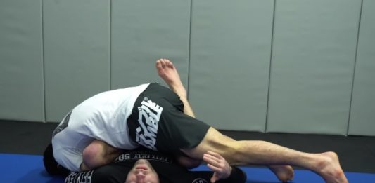 Shaolin Sweep From half guard Cover