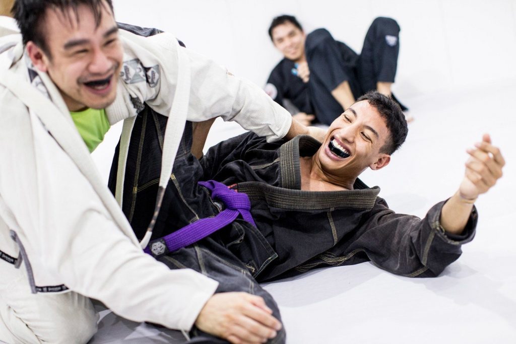 How to Grapple With More Experienced BJJ Training Partners