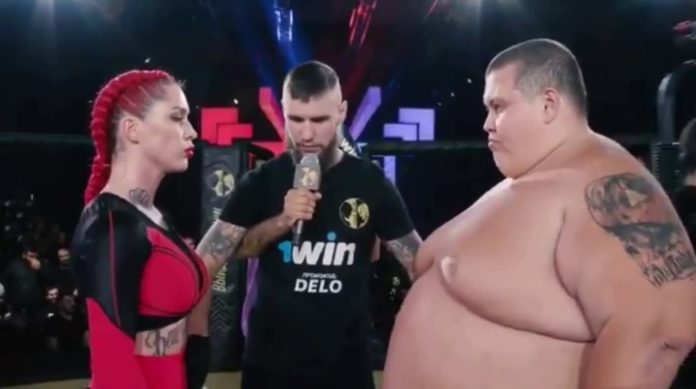 Russian PRO MMA fighter Darina Madzyuk Defeats 529 Pound Blogger