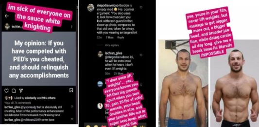 Gordon Ryan Accuses Lachlan Giles for Steroids Use, Lachlan Fires Back With $500k Bet