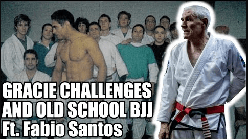 Gracie Challenges and Old School BJJ with Fabio Santos