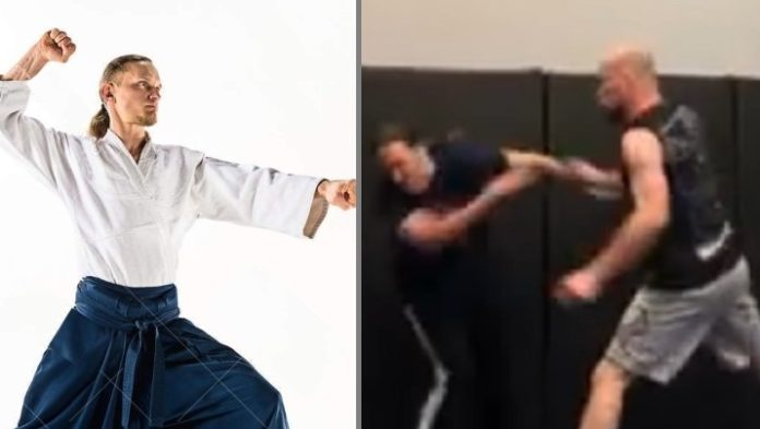 Aikido Practitioner challenges BJJ/MMA coach to an MMA fight