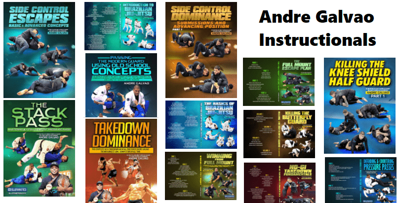 Andre Galvao DVDs Instructionals