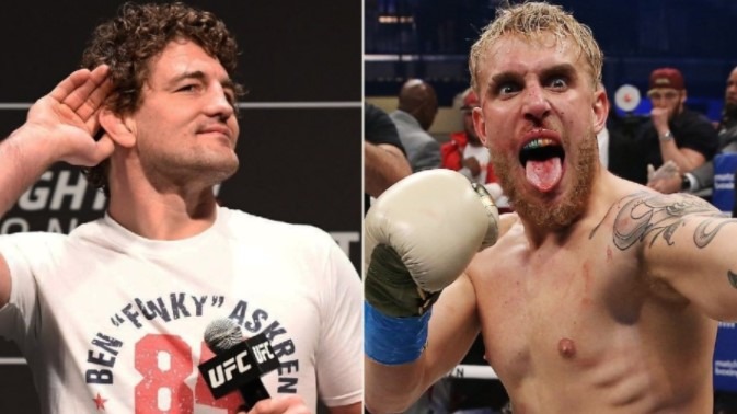 Many People Think The Match Between Askren And Paul Has Been Fixed, Askren Leaves The ring With A Smile On His Face