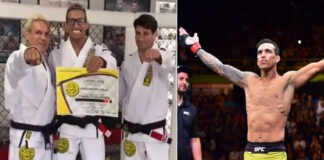 Charles Oliveira 3rd degree BJJ Black Belt