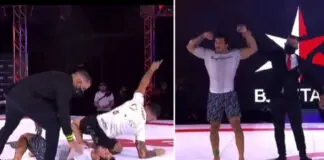 Diniz Chokes Barbosa unconscious, but still loses the match