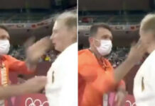 German Judo Coach Fired Up his Black Belt Olympian Student by Shaking and Slapping Her, Twice German Judo Coach Fired Up his Black Belt Olympian Student by Shaking and Slapping Her, Twice