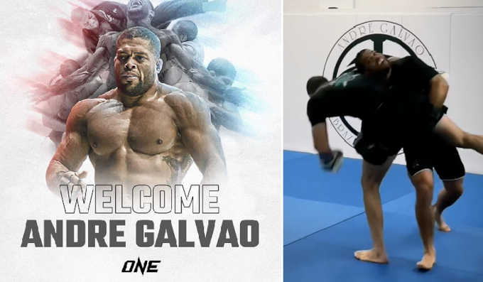 Andre Galvao Signs MMA and Grappling Contract With ONE Championship