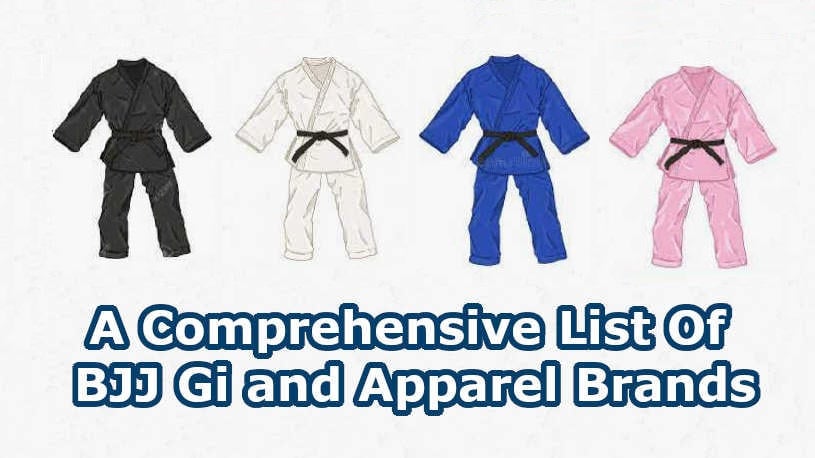 BJJ GI Brands List From A-Z - BJJ World