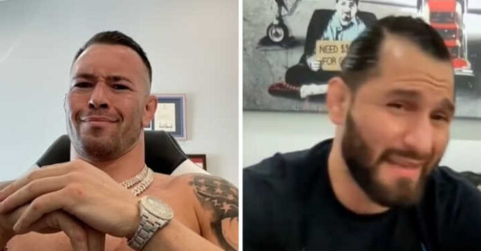 Covington and Masvidal clashes during interview: 'I can't wait to break those artificial teeth'