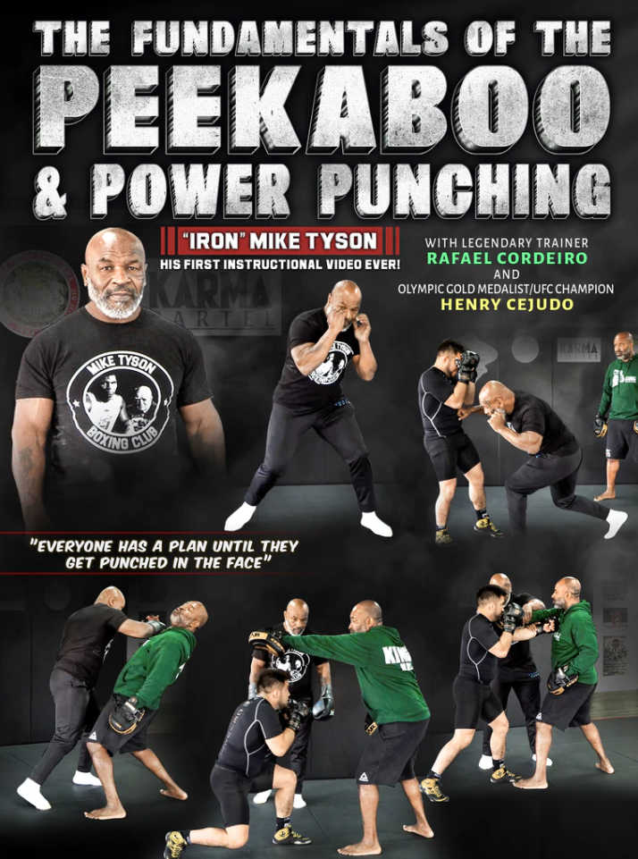 Mike Tyson dvd instructional peekaboo power punching
