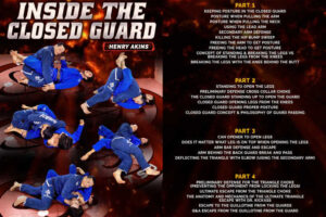 Henry Akins Insite The CLosed Guard Cover Techniques List