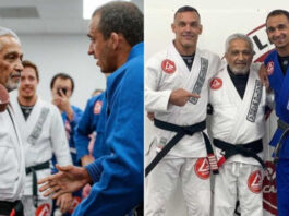76 Years Old Robert Aguilar Promoted to BJJ Black Belt by Romulo Barral