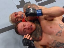 Charles Oliveira Chokes Justing Gathje at UFC