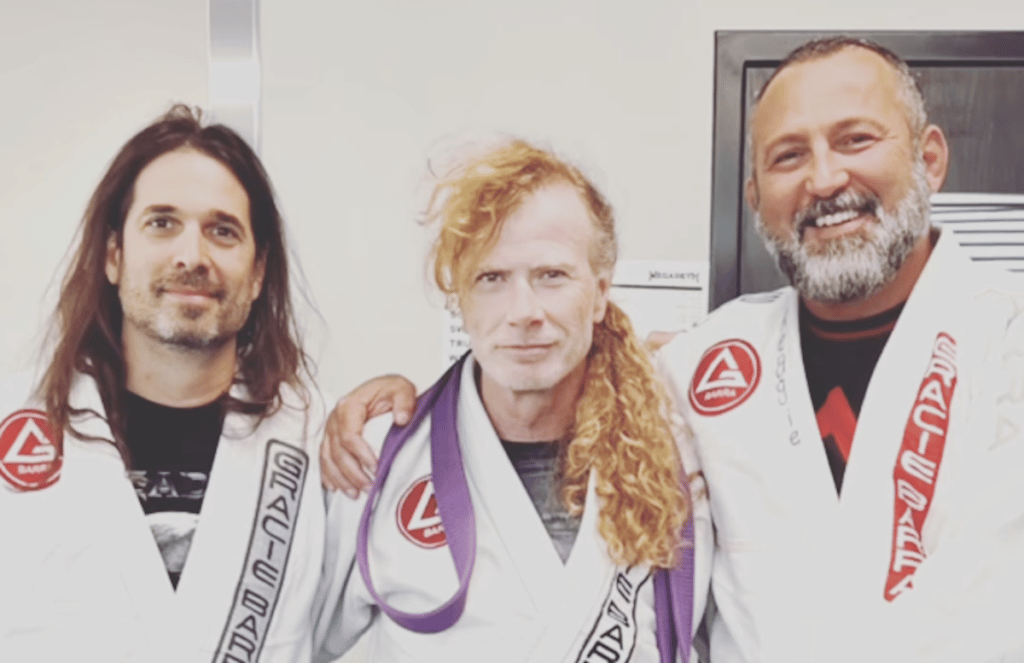The Threat Is Real Megadeath’s Dave Mustaine Gets Brown Belt BJJ World