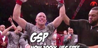 GSP free From the UFC