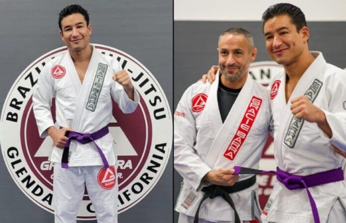 Actor Mario Lopez Promoted To Jiu-Jitsu Purple Belt