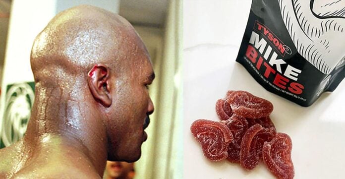 MIke Tyson and Holyfield Launch Ear-Shaped Marijuana Gummies