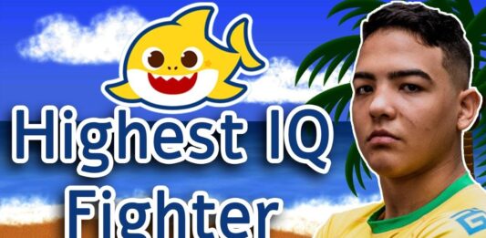 Highest IQ grappler Diogo Reis Baby Shark