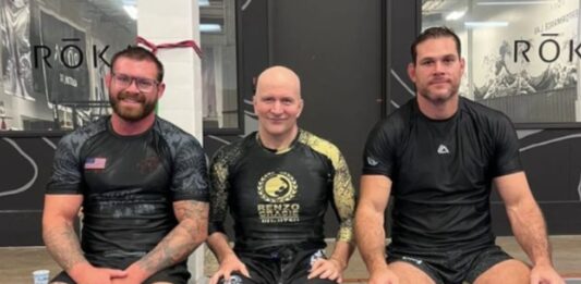 Roger Gracie training With Gordon Ryan