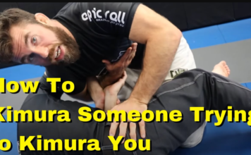 How To Kimura Someone trying To Kimura You