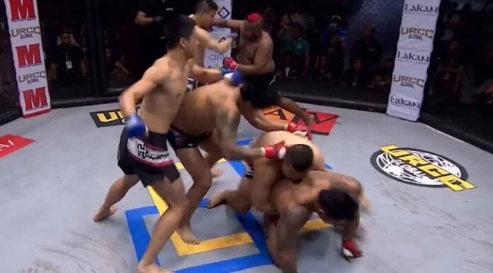 3 vs 3 MMA Fight To Celebrate MMA promotions URCC 2- Yer Anniversary