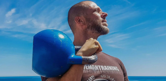 kettlebell shoulder workout for BJJ and MMA shoulder health and stability