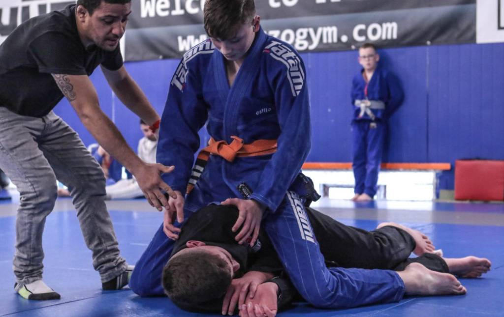 Controlling positions in BJJ