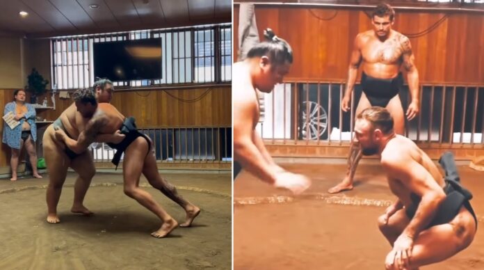 WATCH Craig Jones and Nicky Rod Take on Sumo Wrestlers in a Jiu-Jitsu vs Sumo Fest