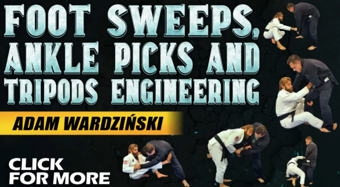 DVD Review: Foot Sweeps Ankle Picks And Tripods By Adam Wardzinski