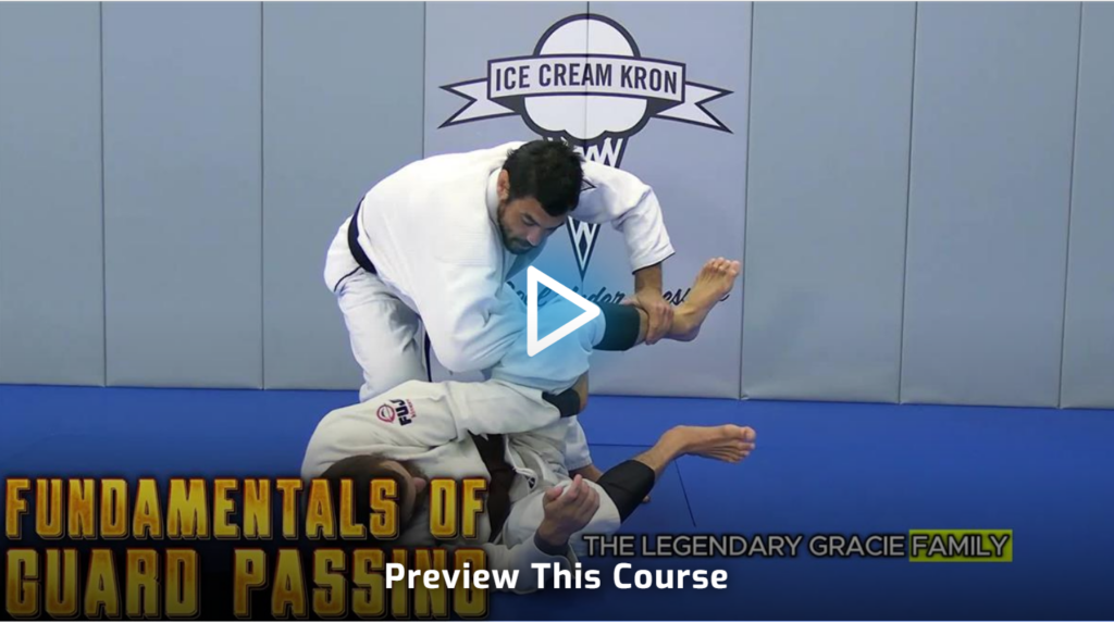 Review Fundamentals Of Guard Passing Kron Gracie DVD 