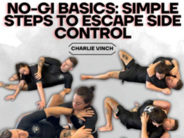 Simple Steps To Escape Side Control Charlie Vinch DVD Review