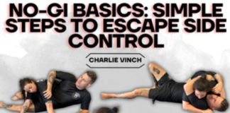 Simple Steps To Escape Side Control Charlie Vinch DVD Review