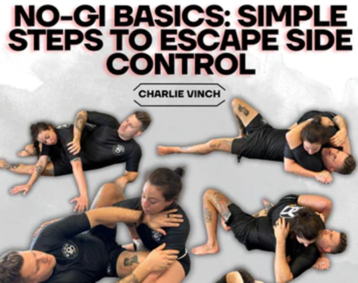 Simple Steps To Escape Side Control Charlie Vinch DVD Review